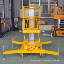 Factory supply electric aluminum alloy telescopic man lift platform